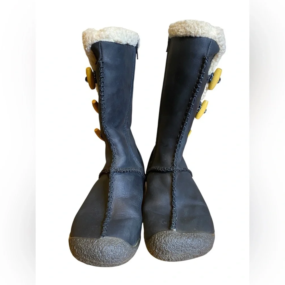 Keen Kaley Nubuck Leather Sherpa Boots Women’s Size 6